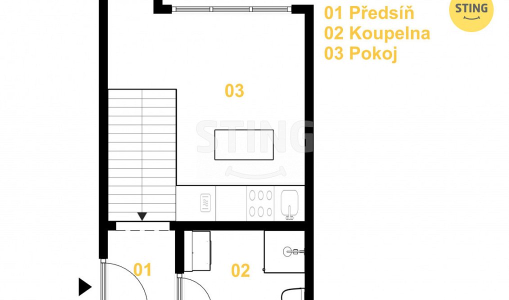 Prodej bytu 2+kk 39 m², Ostrava – náhled fotky 18