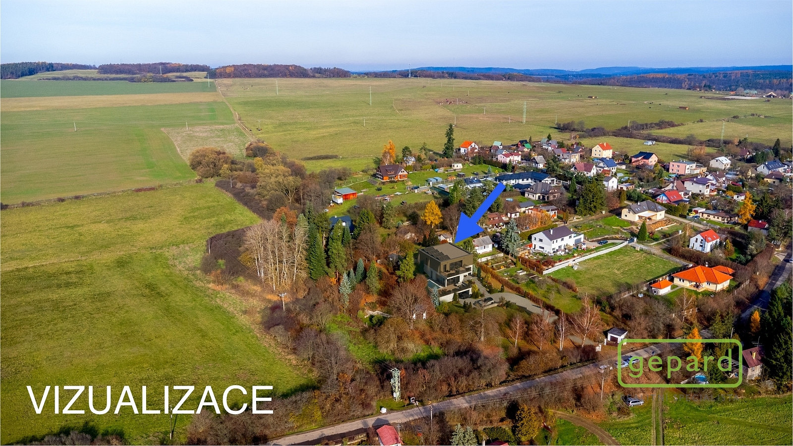Prodej stavebního pozemku 3 820 m²