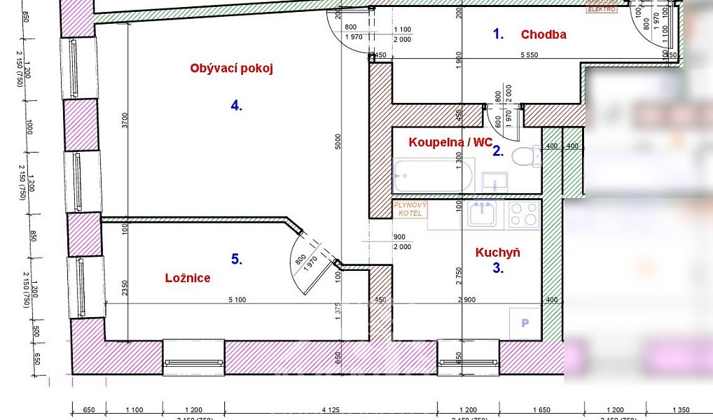 Pronájem bytu 2+1 54 m², Liberec – náhled fotky 12