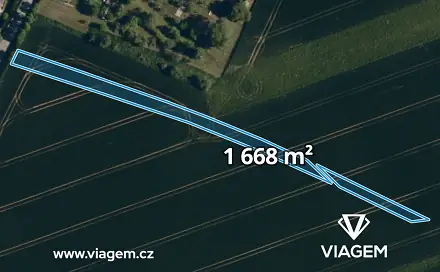 Prodej pole 834 m², Kroměříž