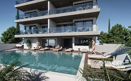 Prodej bytu 1+1 55 m², Pafos, Kypr