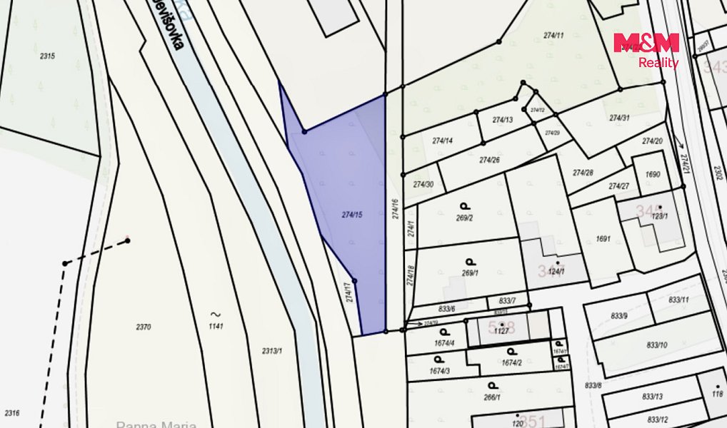 Prodej pozemku 1 119 m², Božice – náhled fotky 7