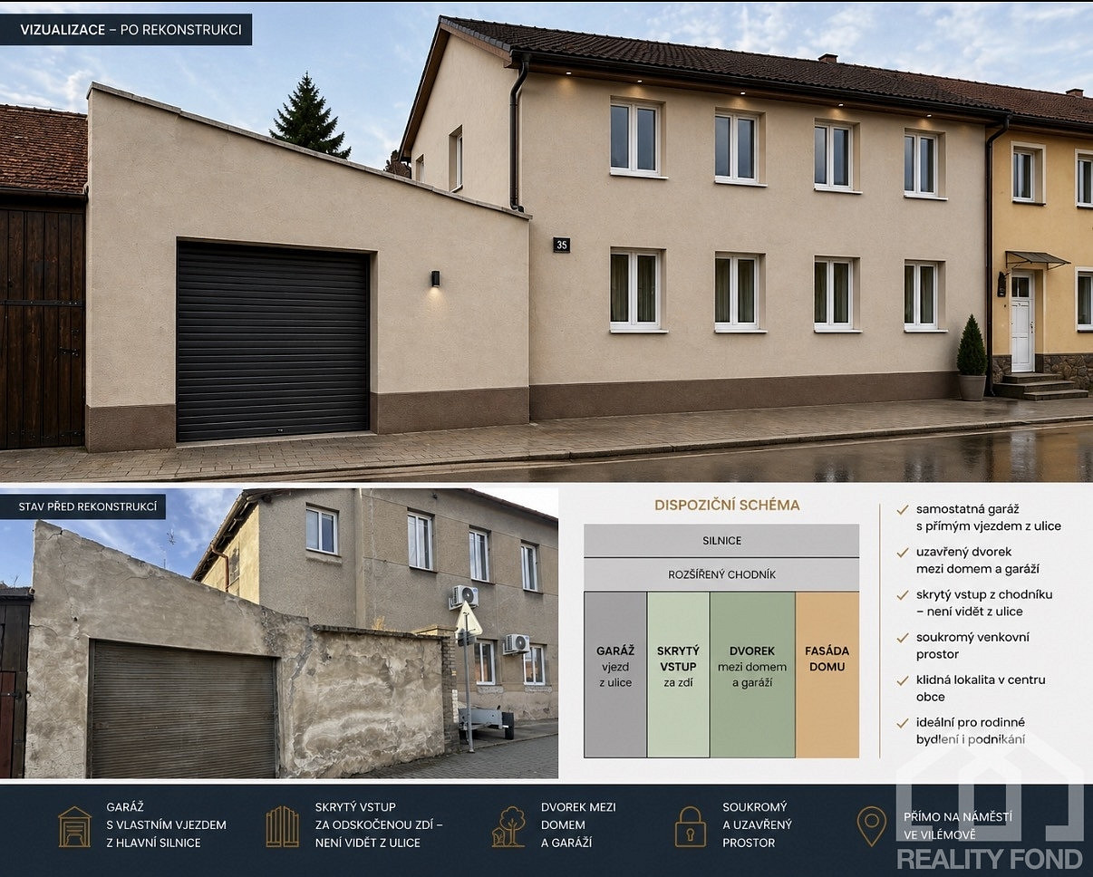 Prodej domu 229 m² s pozemkem 162 m²
