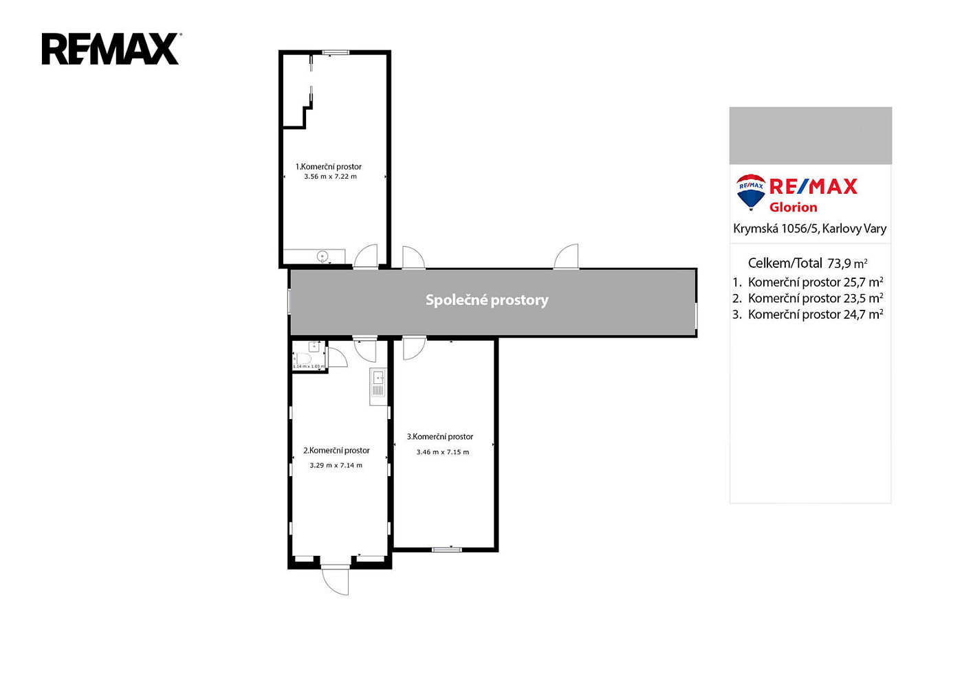 Prodej obchodních prostor 72 m² – fotografie 4