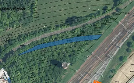 Prodej komerčního pozemku 622 m², Staré Město, okres Uherské Hradiště