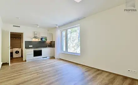 Pronájem bytu 1+kk 30 m², Bystrcká, Brno - Komín