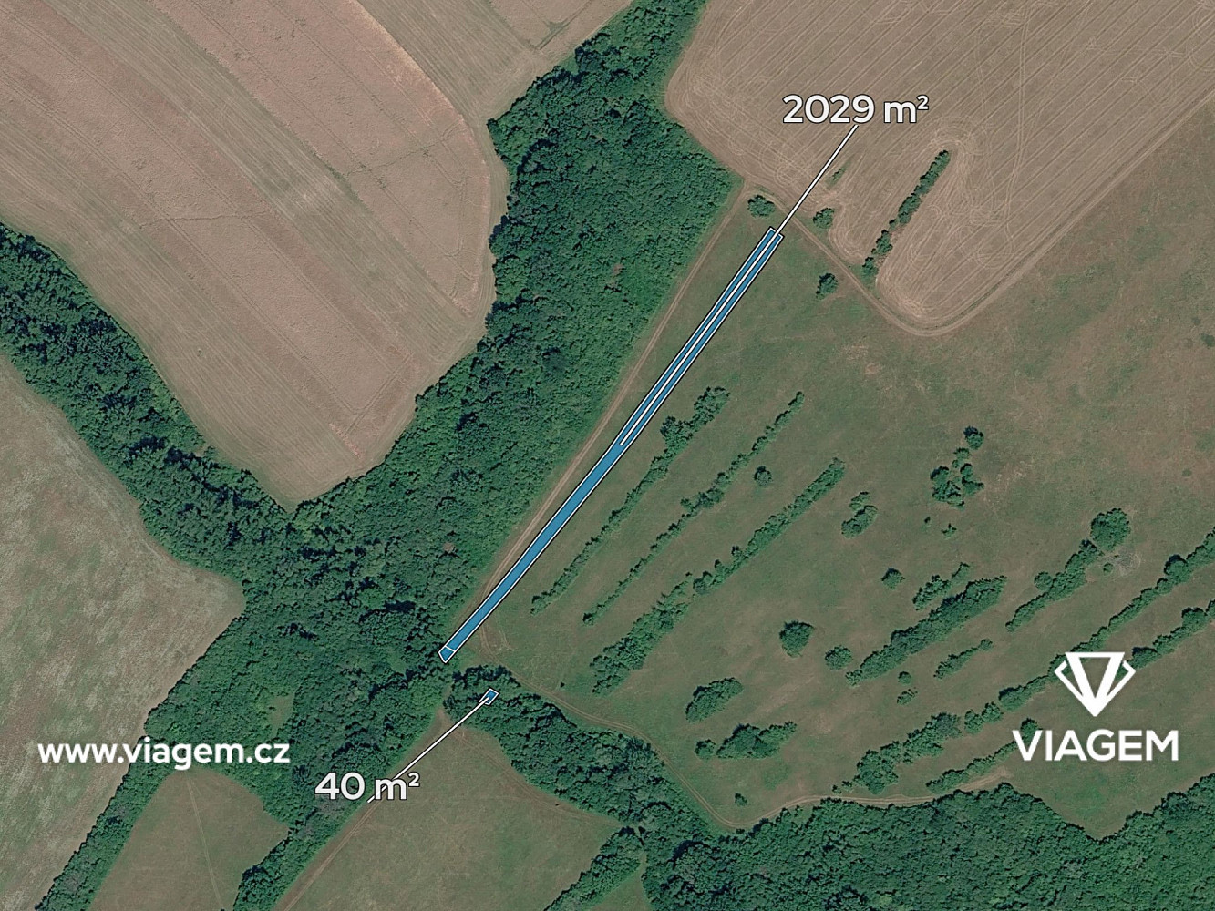Prodej pole 1 532 m² — photo 2