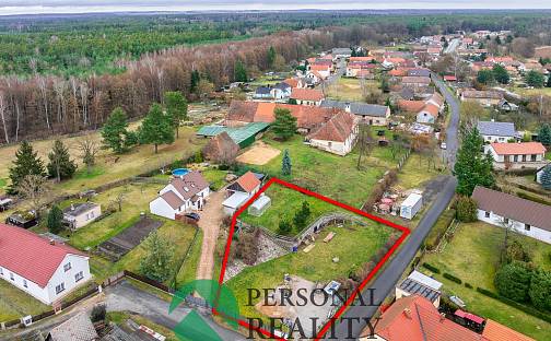 Prodej stavebního pozemku 1 256 m², Semín, okres Pardubice