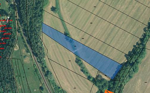 Prodej pole 1 940 m², Mladotice, okres Plzeň-sever