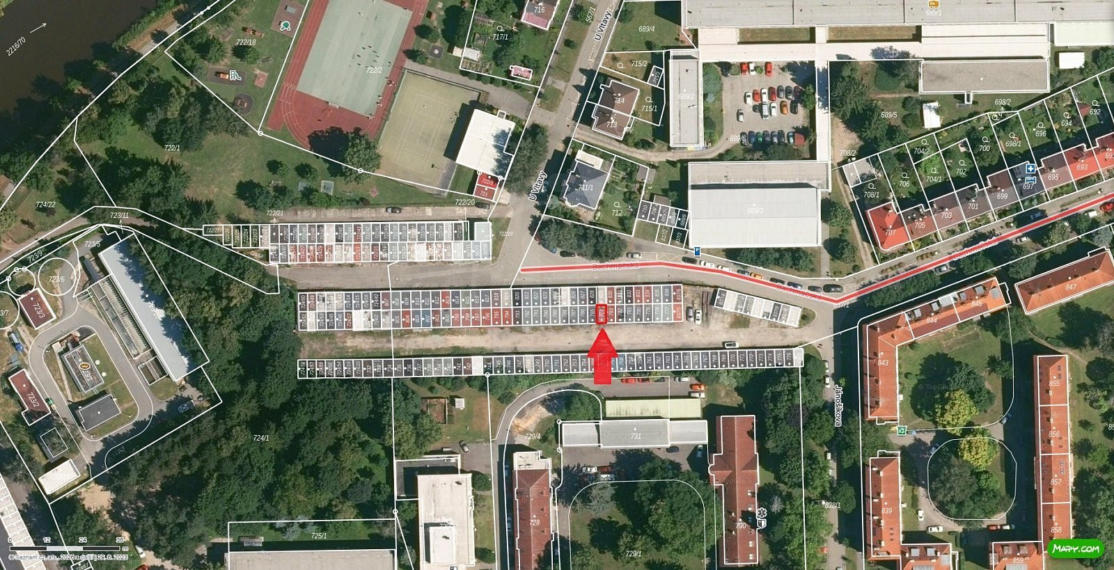 PRODEJ ZDĚNÉ GARÁŽE, BACHMAČSKÁ, ČESKÉ BUDĚJOVICE – fotografie 4