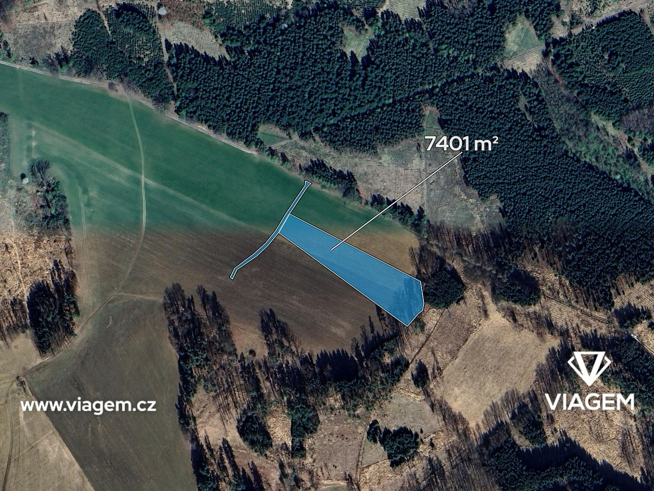 Prodej pole 446 m² – fotografie 2