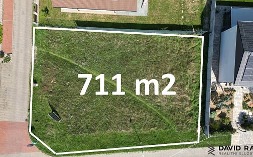 Prodej stavebního pozemku 711 m², Nová, Opatovice, okres Brno-venkov