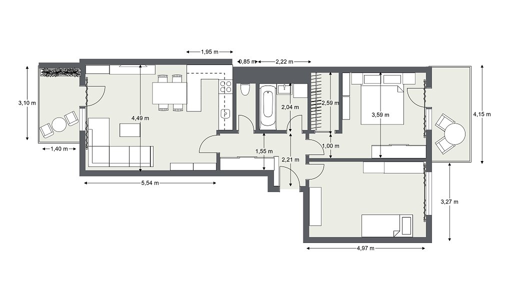 Prodej bytu 3+kk 85 m², Roztoky – náhled fotky 24