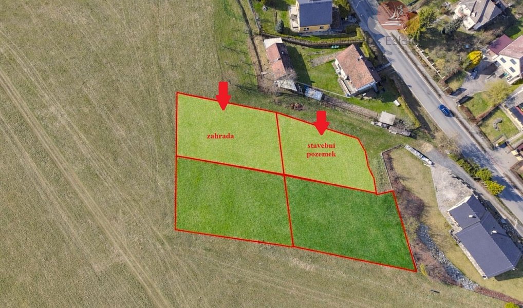 Prodej stavebního pozemku 1 281 m², Zábřeh – náhled fotky 2