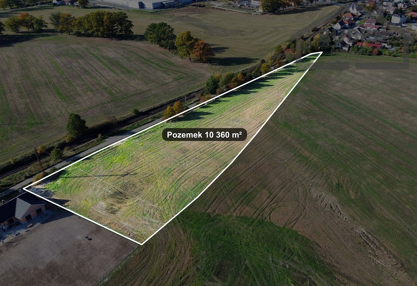 Prodej stavebního pozemku 10 360 m² – fotografie 4
