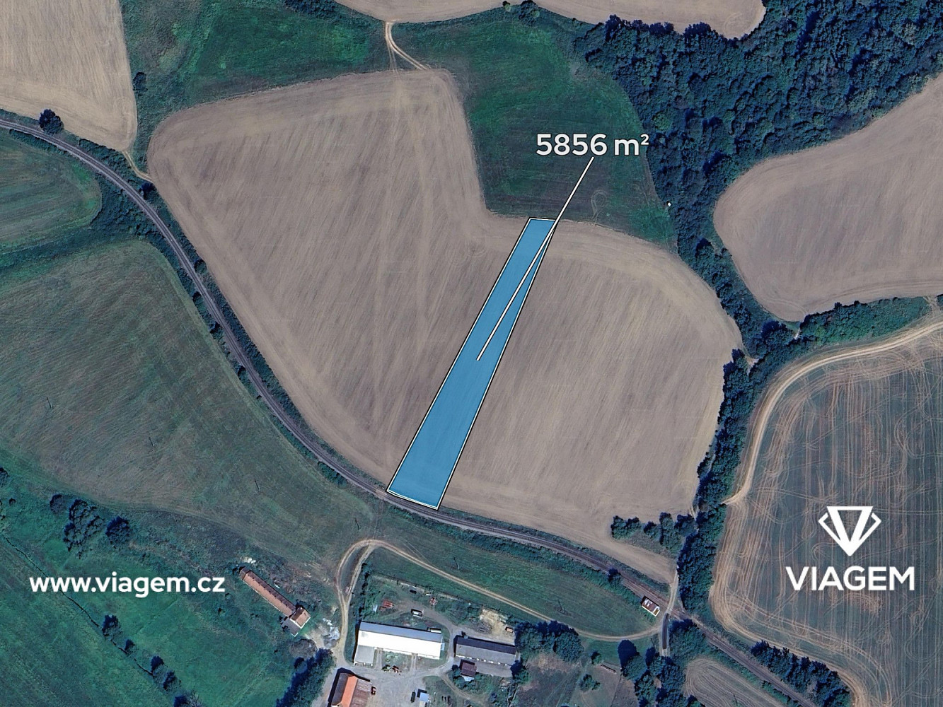 Prodej pole 915 m² – fotografie 2