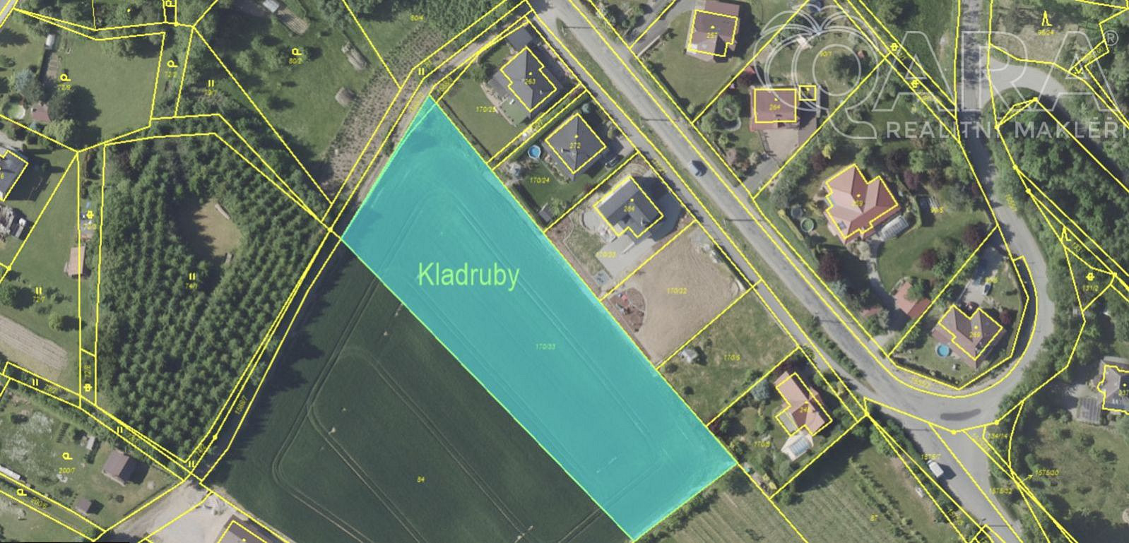 Prodej stavebního pozemku 5 456 m² – fotografie 2
