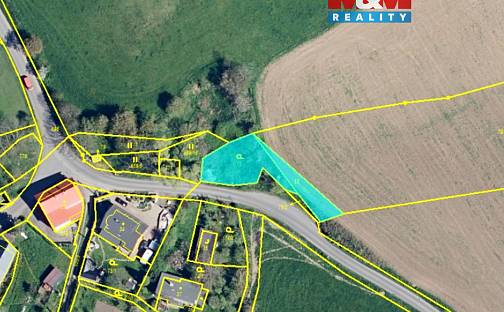 Prodej stavebního pozemku 560 m², Malšovice - Hliněná, okres Děčín