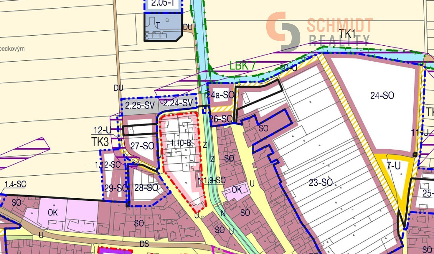 Prodej komerčního pozemku 1 550 m² – fotografie 2