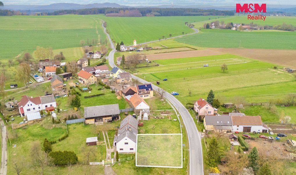 Prodej stavebního pozemku 665 m², Horní Kozolupy – náhled fotky 7
