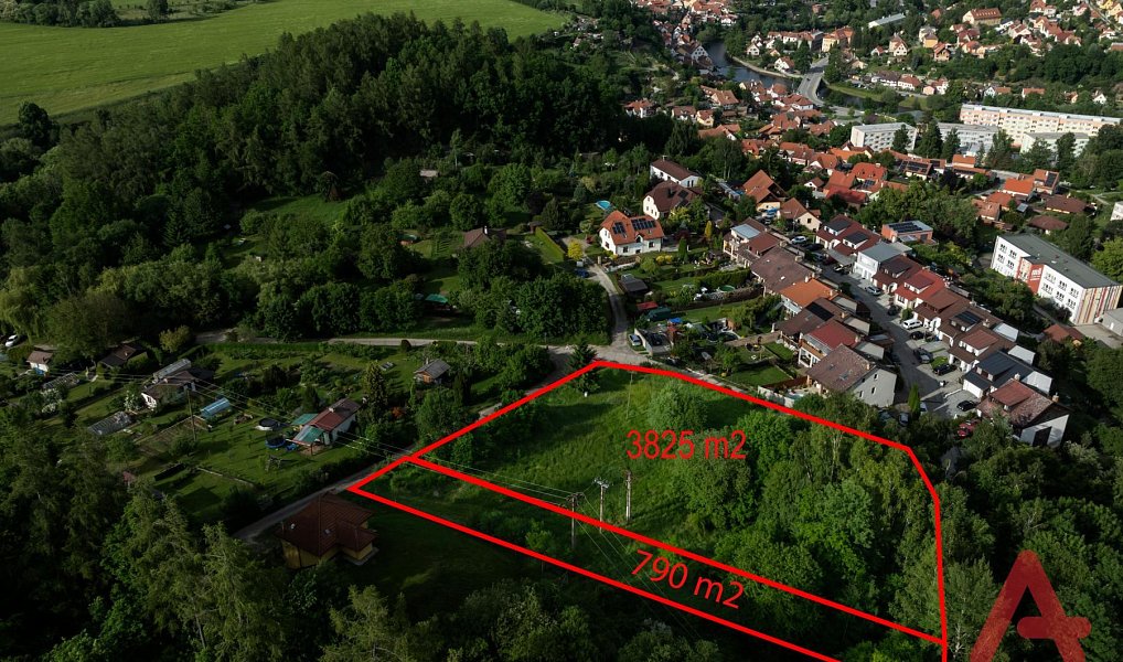 Prodej stavebního pozemku 4 615 m², Český Krumlov – náhled fotky 5