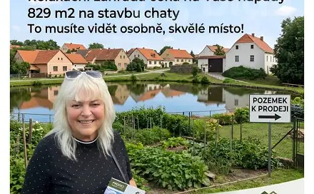 Prodej zahrady 829 m², Puclice, okres Domažlice