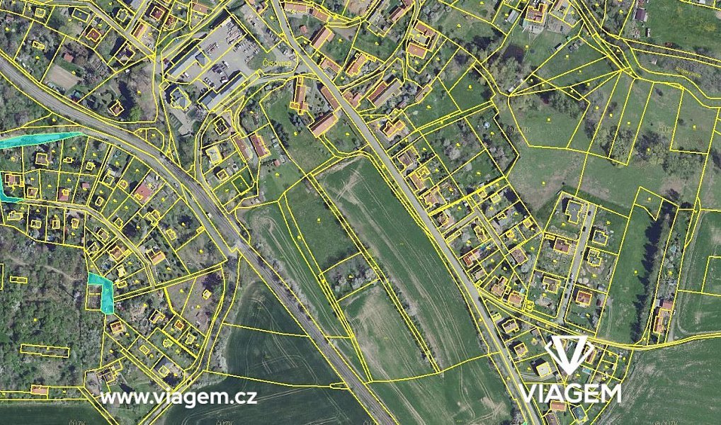 Prodej pole 942 m², Čisovice – náhled fotky 4