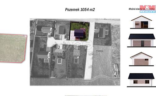 Prodej stavebního pozemku 1 054 m², Sedlčany - Sestrouň, okres Příbram