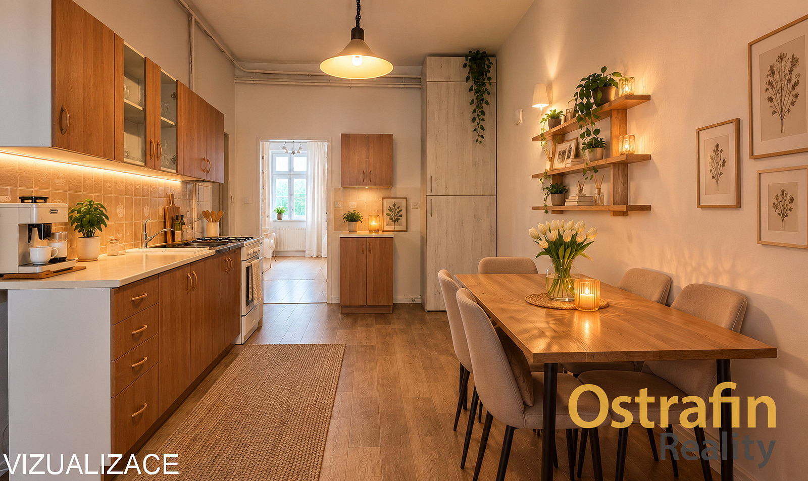 Pronájem bytu 1+1 52 m² – fotografie 2
