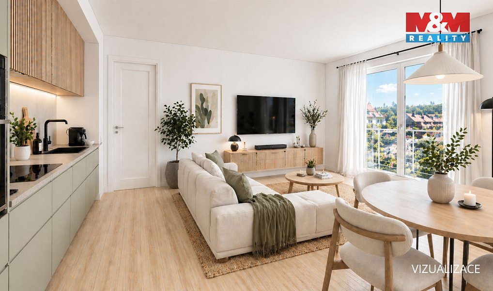 Prodej bytu 2+kk 53 m², Golčův Jeníkov – náhled fotky 2