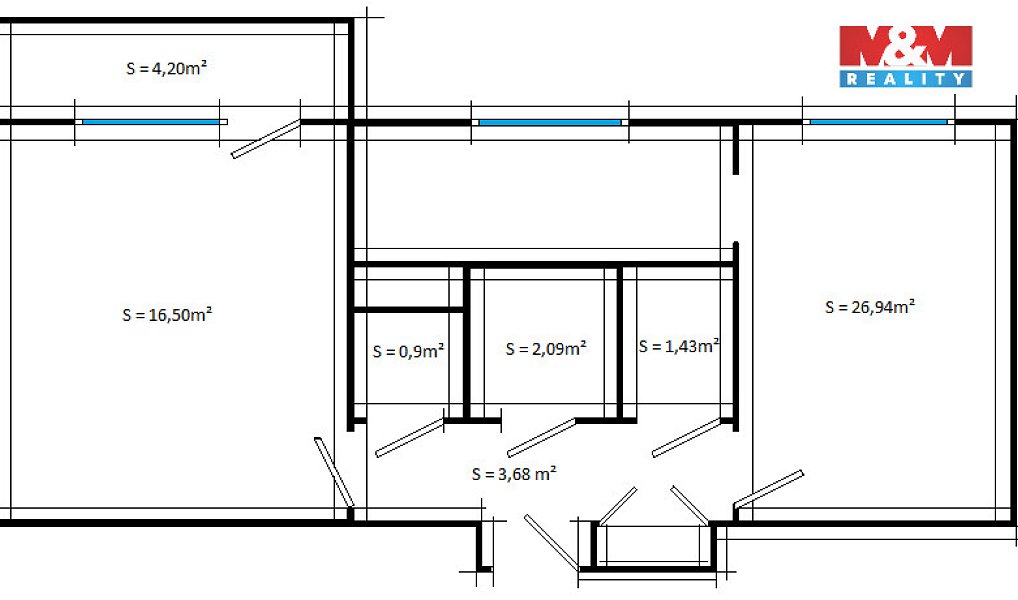 Prodej bytu 2+1 57 m², Ostrava – náhled fotky 15