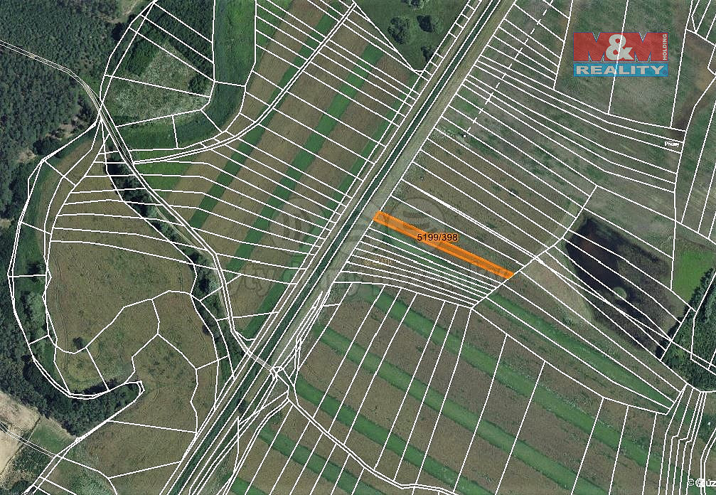 Prodej pole 1 262 m²