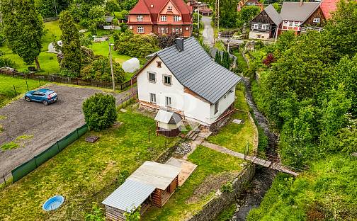 Prodej domu 140 m² s pozemkem 2 046 m², Odboje, Kamenický Šenov, okres Česká Lípa