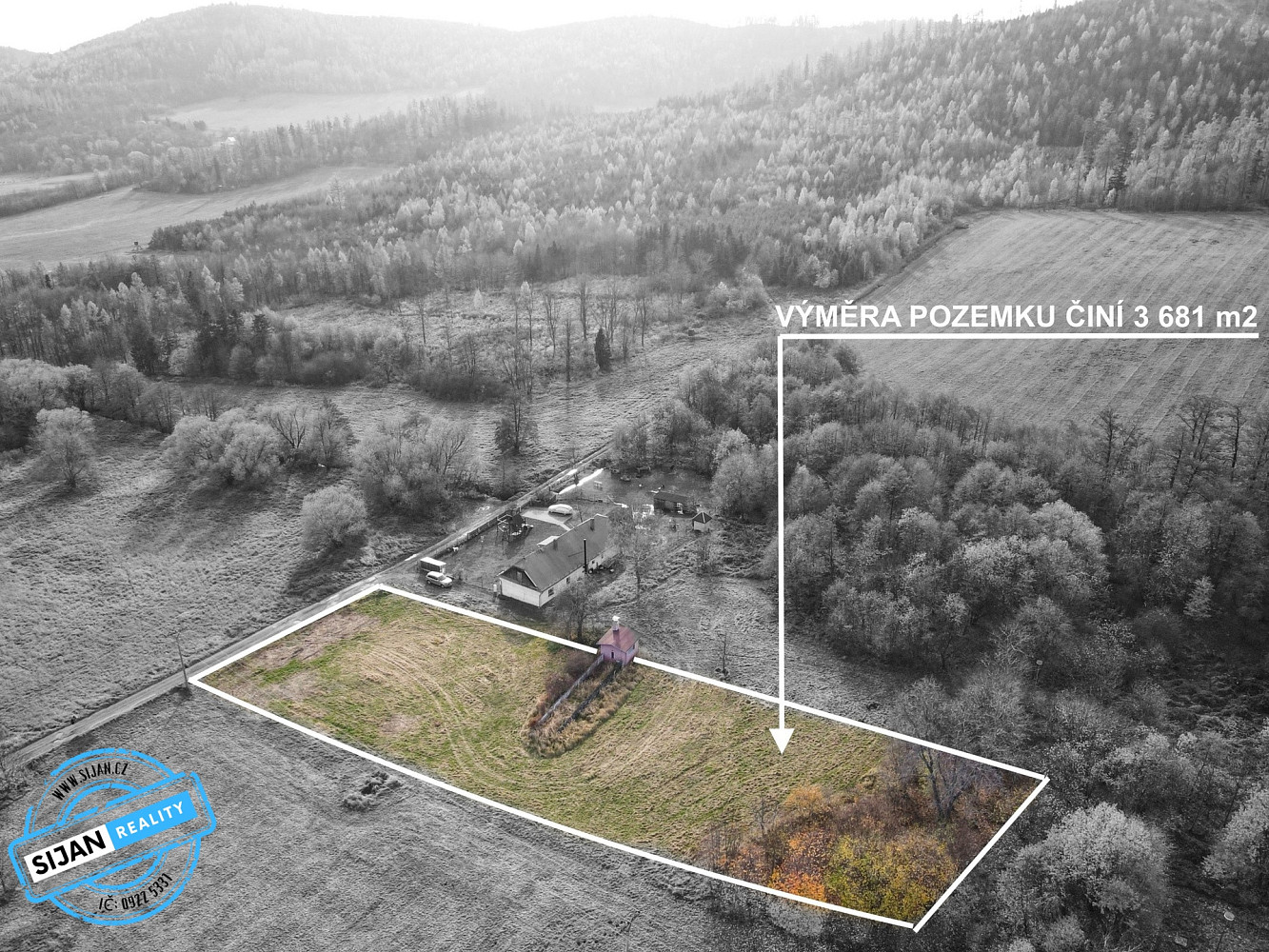 Prodej stavebního pozemku 3 681 m²