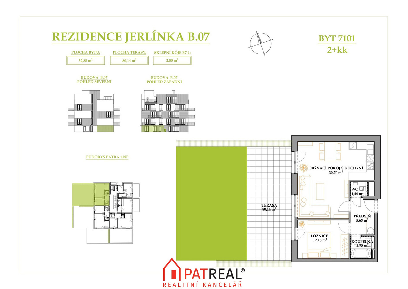 Prodej bytu 2+kk 133 m² — photo 2