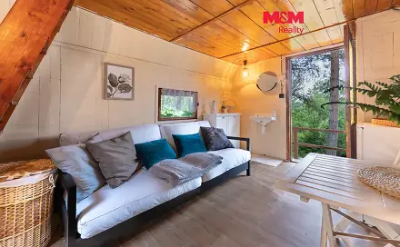 Prodej chaty/chalupy 15 m² s pozemkem 184 m², Roztoky, okres Rakovník