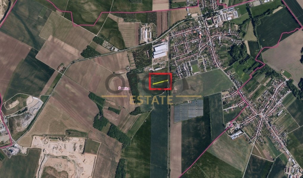 Prodej pole 396 m², Žabčice – náhled fotky 3