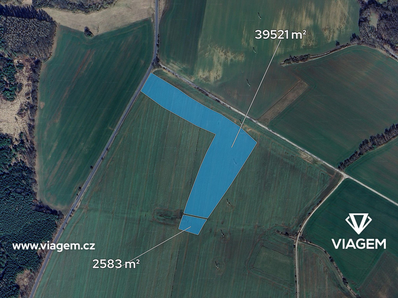 Prodej pole 13 894 m² – fotografie 2