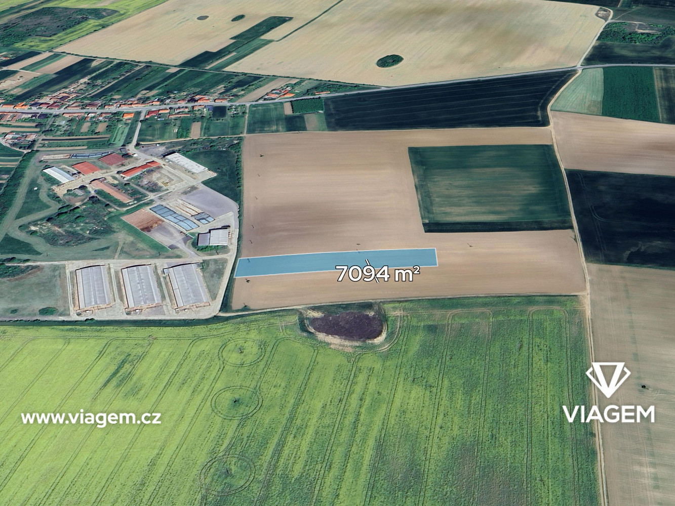 Prodej pole 591 m²