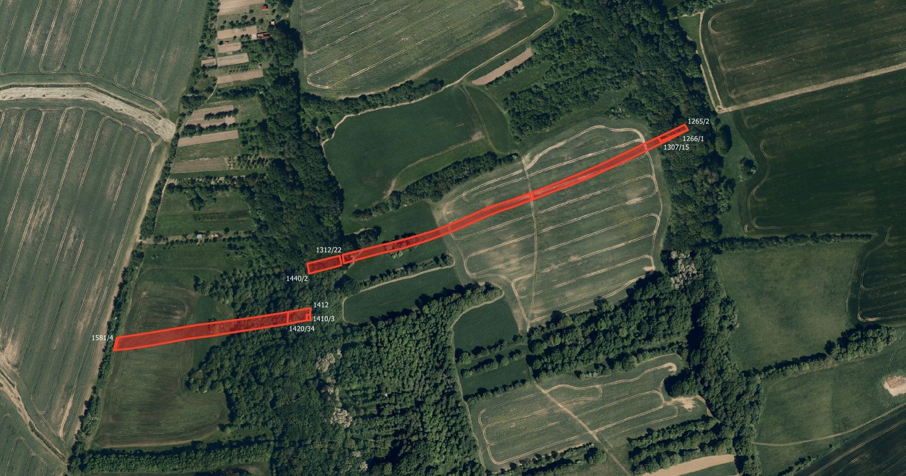 Prodej pole 15 627 m²