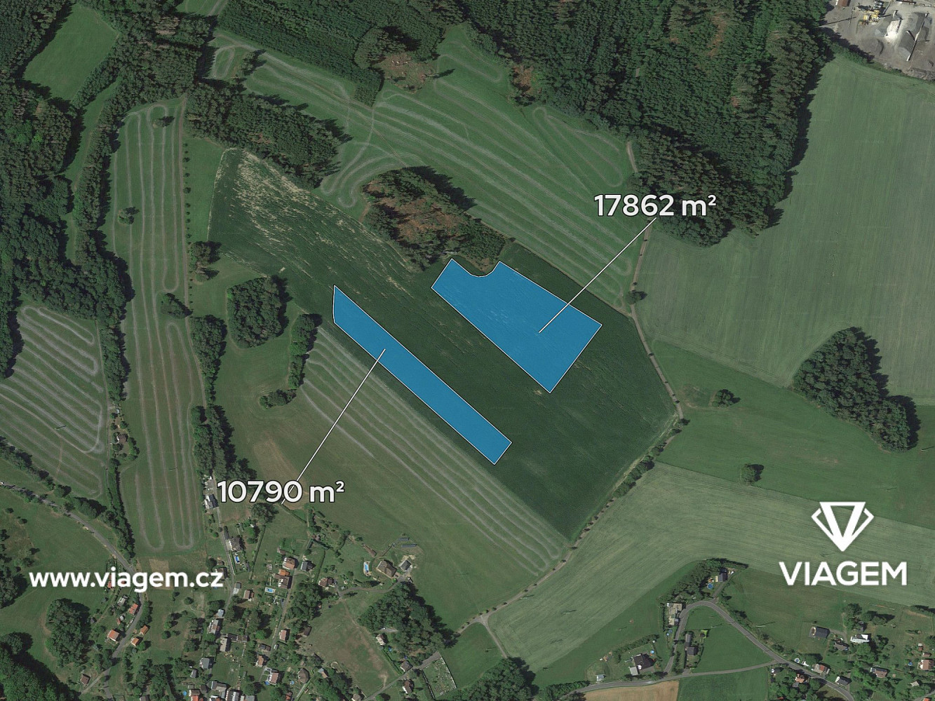 Prodej pole 2 387 m² – fotografie 2
