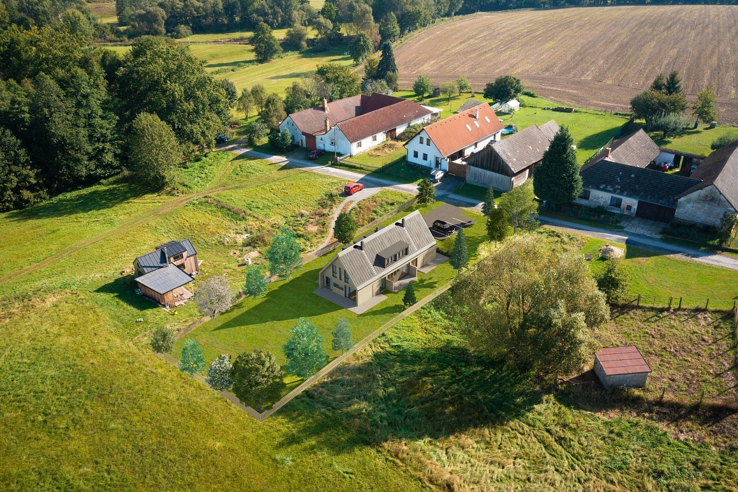 Prodej stavebního pozemku 888 m²