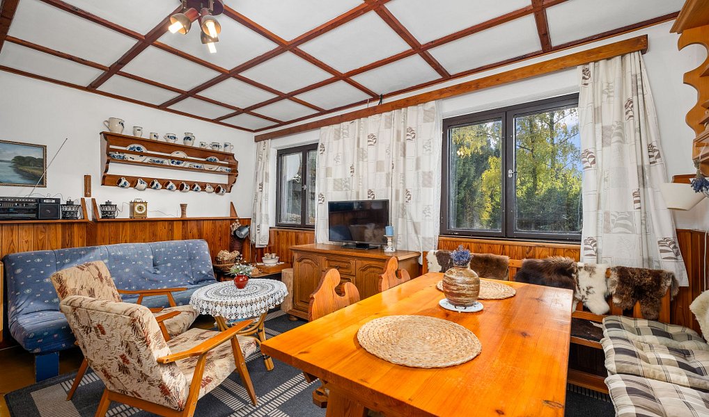 Prodej chaty/chalupy 40 m² s pozemkem 481 m², Horní Planá – náhled fotky 15