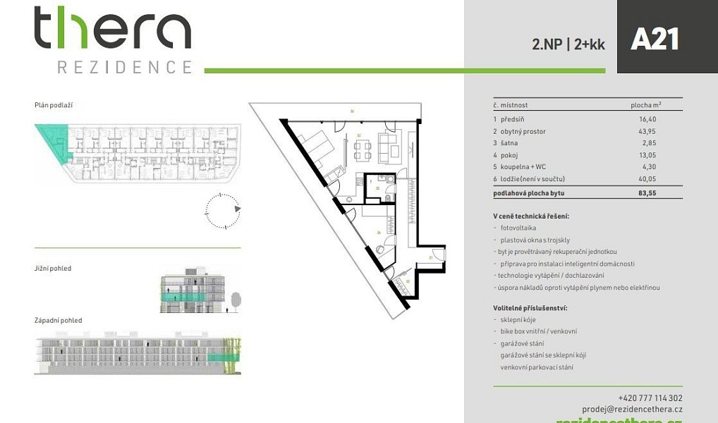 Prodej bytu 2+kk 83 m², Hradec Králové – náhled fotky 12