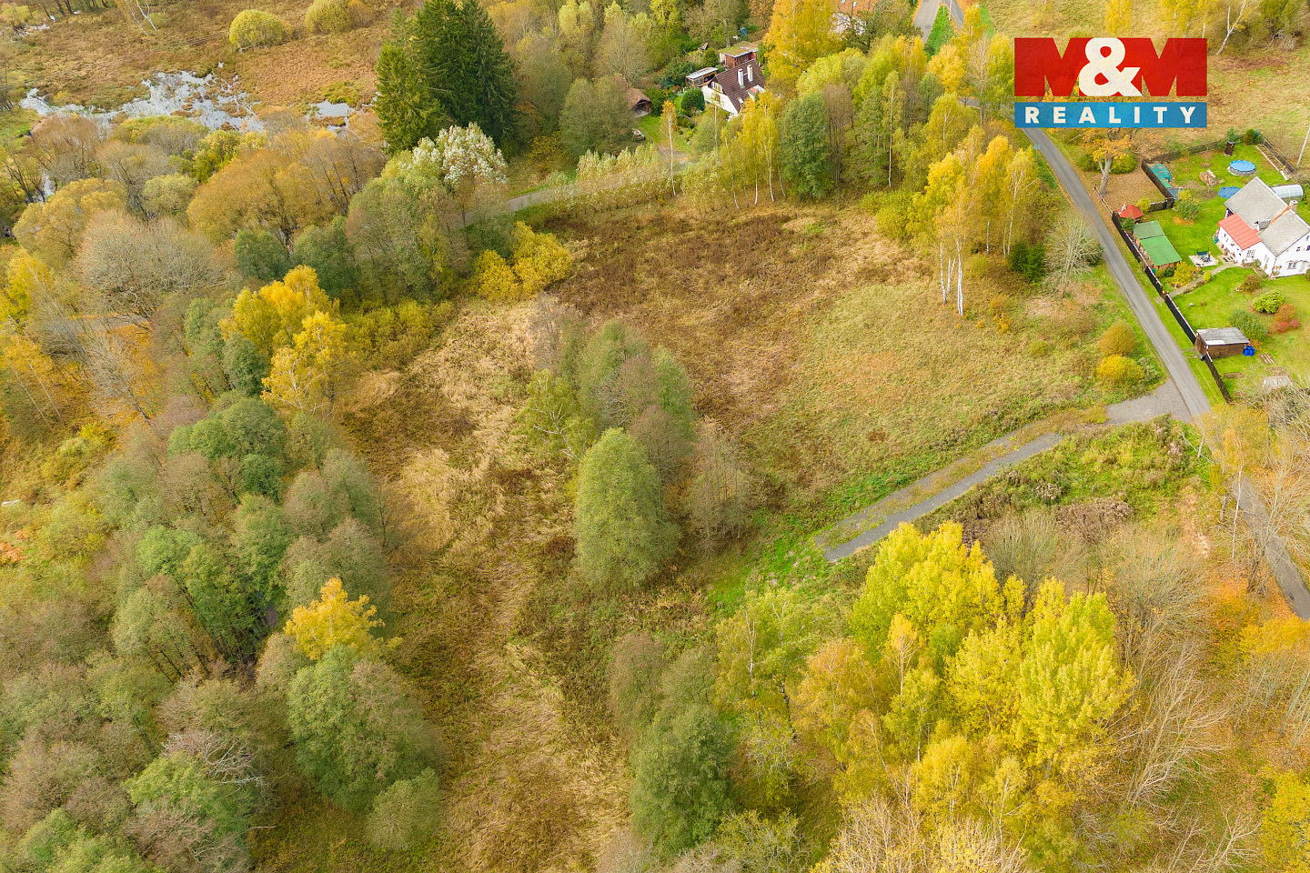 Prodej pozemku k bydlení, 498 m², Stará Voda – pohled 4