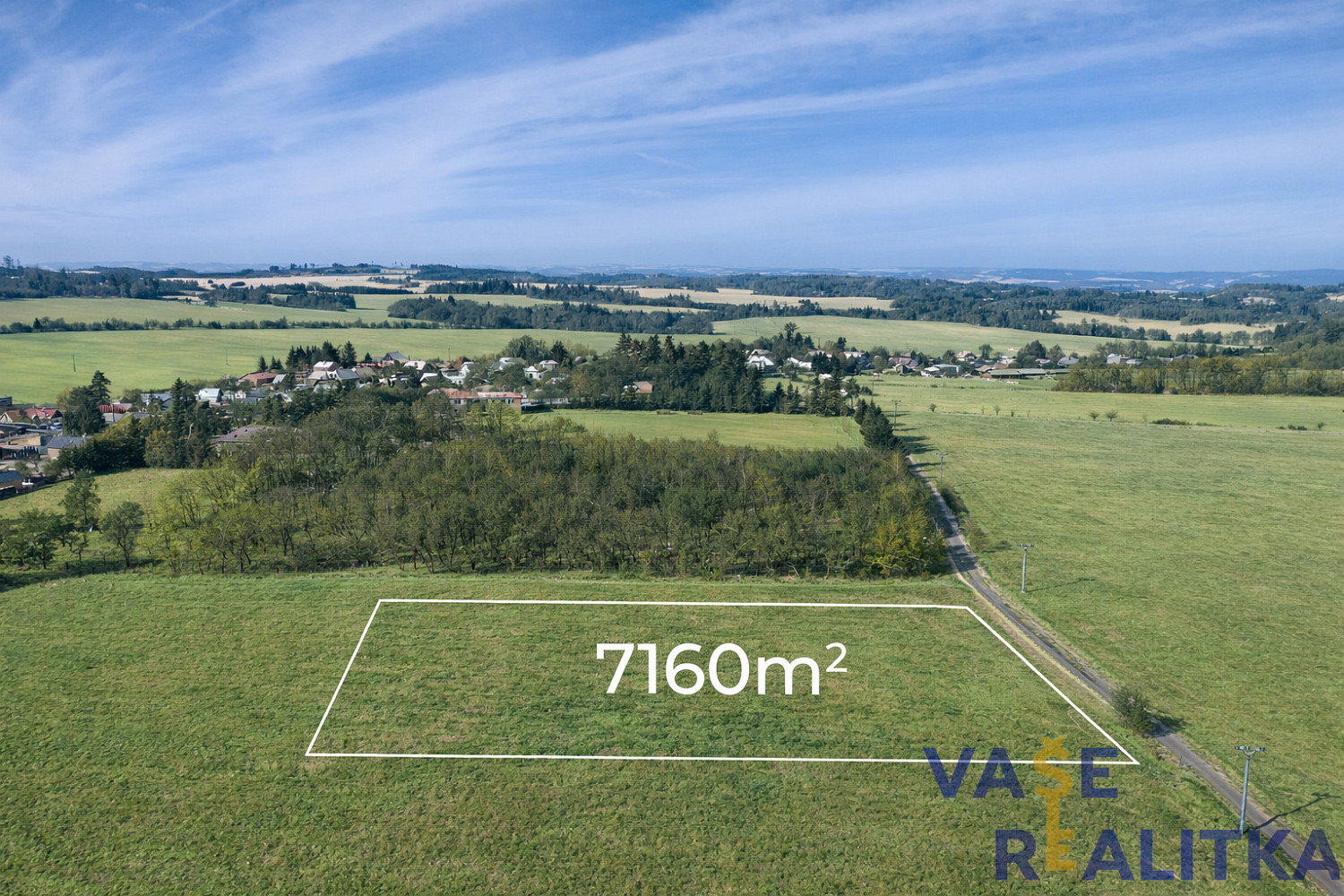 Prodej stavebního pozemku 7 160 m²