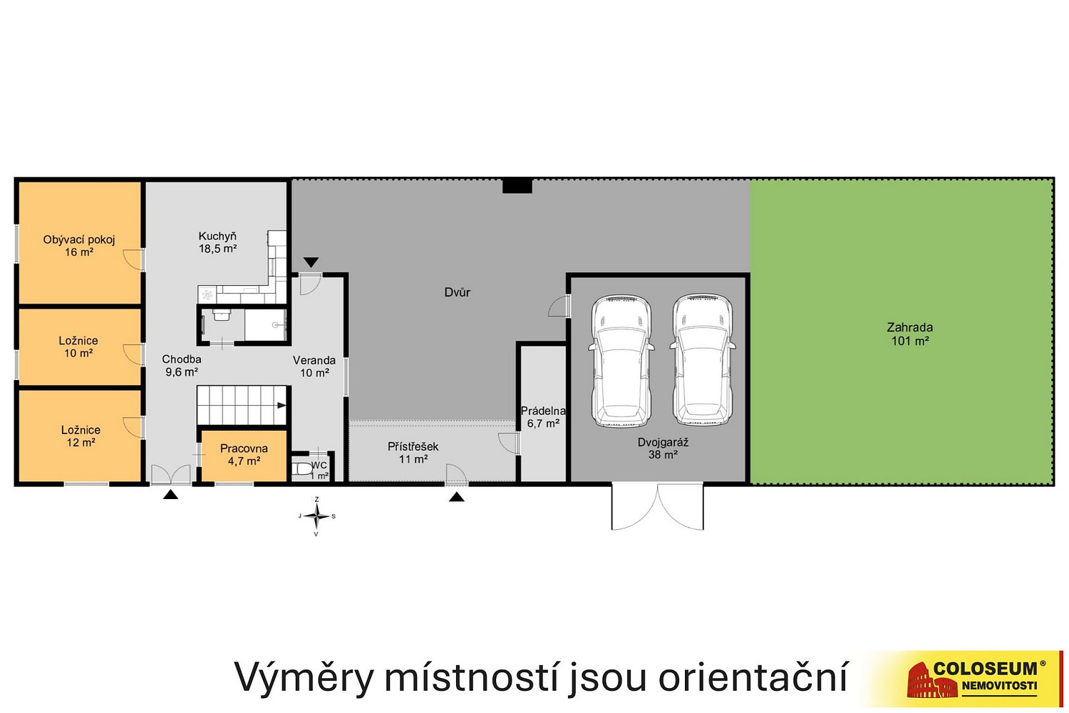 Prodej domu 98 m² s pozemkem 347 m² – fotografie 2