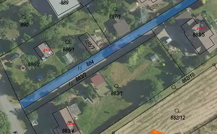 Prodej pozemku 103 m², Jince, okres Příbram