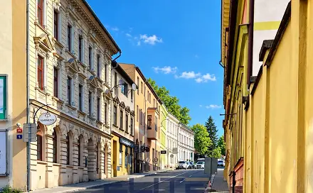 Pronájem bytu 2+1 35 m², Husova, Liberec - Liberec I-Staré Město