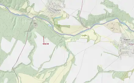 Dražba lesa 409 m², Biskoupky